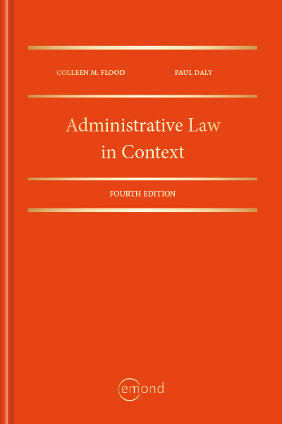 Administrative Law in Context 4th Edition PDF eBook