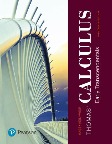 Thomas' Calculus: Early Transcendentals 14th Edition PDF