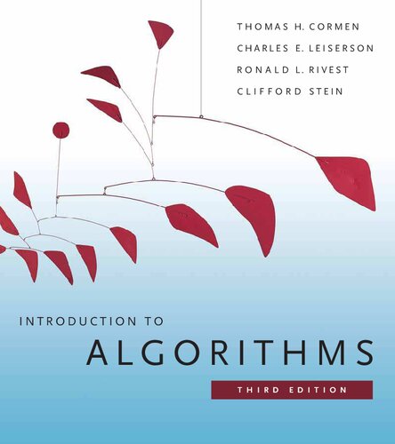 Introduction to Algorithms 3rd Edition PDF